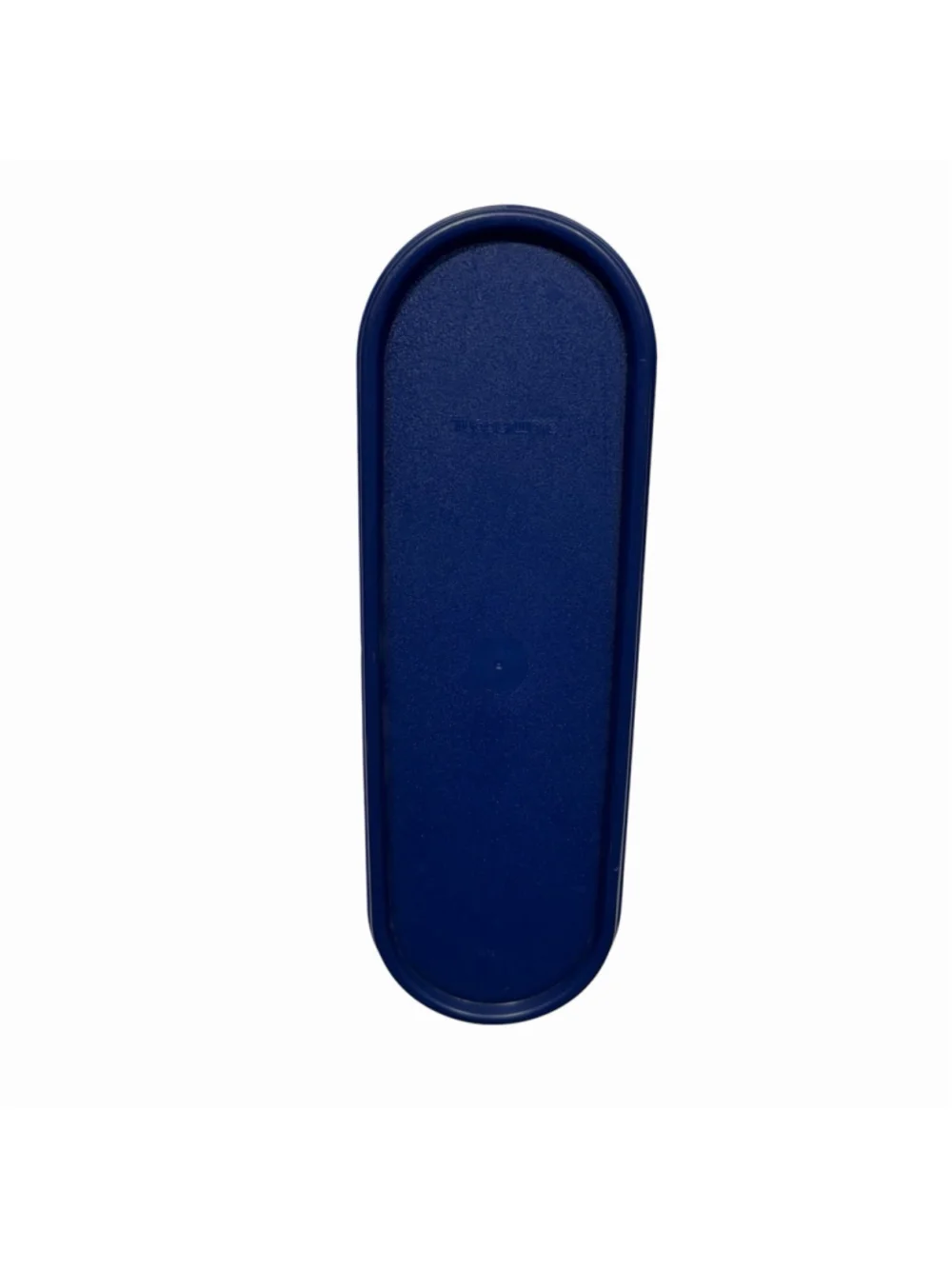 Tupperware Modular Mates Oval‎ #2 #3 Pantry Storage Canister Set 2 Blue Seals